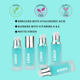Cross-border in stock LOGO-free facial skin nourishing anti-makeup invisible pores moisturizing waterproof oil control matte makeup front milk