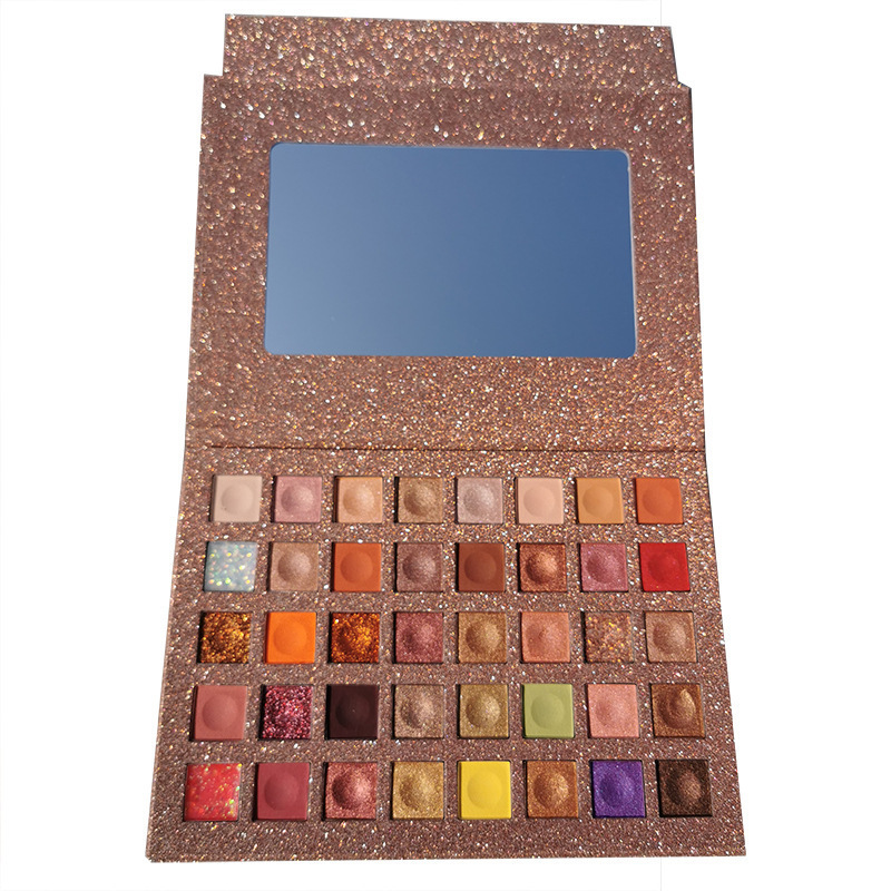 Ruhua Tuo 40 color makeup eyeshadow plate mashed potato glitter matte sequins eyeshadow beginner cheap beauty wholesale
