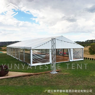 定制铝合金帐篷 可容纳100-300人户外活动篷房 A字顶展览帐篷