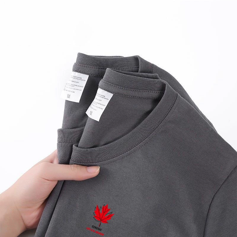 Футболка с коротким рукавом мужская свободная дикая простая американская повседневная