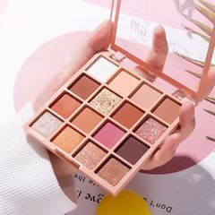 Internet celebrity recommended Internet celebrity 16-color masonry eye shadow palette eye shadow beauty makeup small animal eye shadow glitter pearl sequins drop shipping