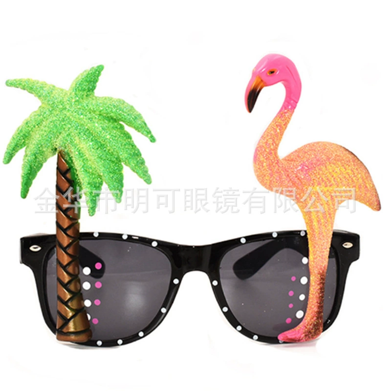 Beach sunglasses, glasses for party, wineglass for ice cream, graduation party