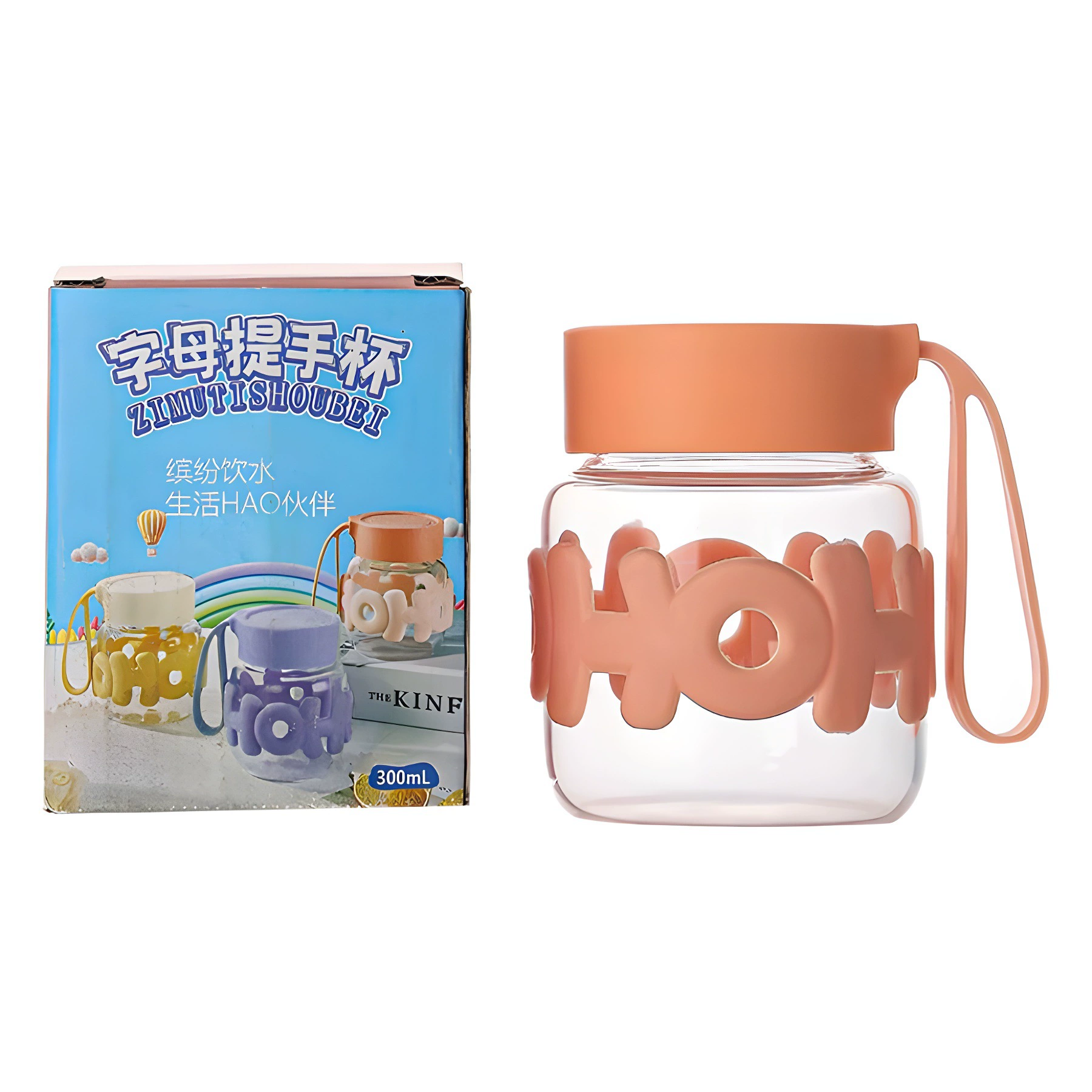 High quality glass coffee handheld cute pen