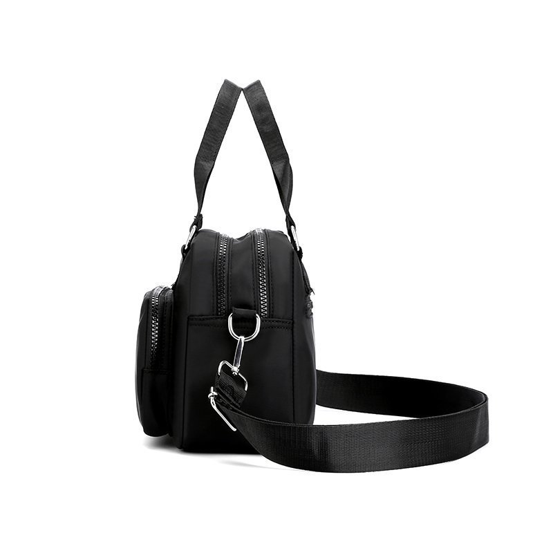 Nuevo bolso de mensajero de un solo hombro, bolso de mensajero, casual de gran capacidad para todo fósforo, bolso de nailon para mujer, mini bolso portátil para mujer