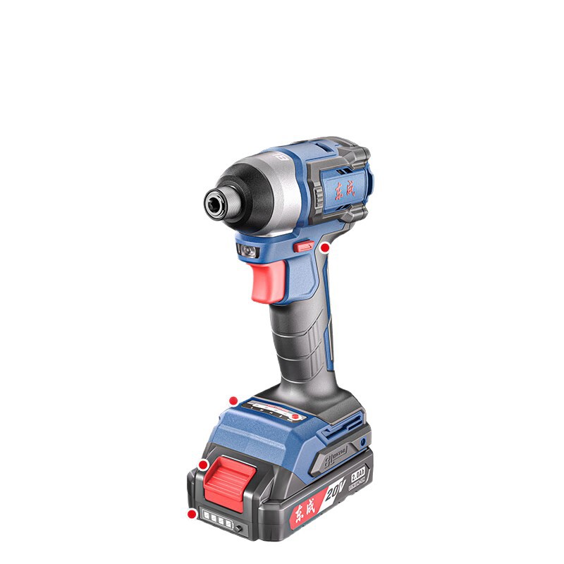 Dongcheng destornillador sin escobillas DCPL165 destornillador de impacto eléctrico de litio 165N.m destornillador eléctrico de gran par 20V