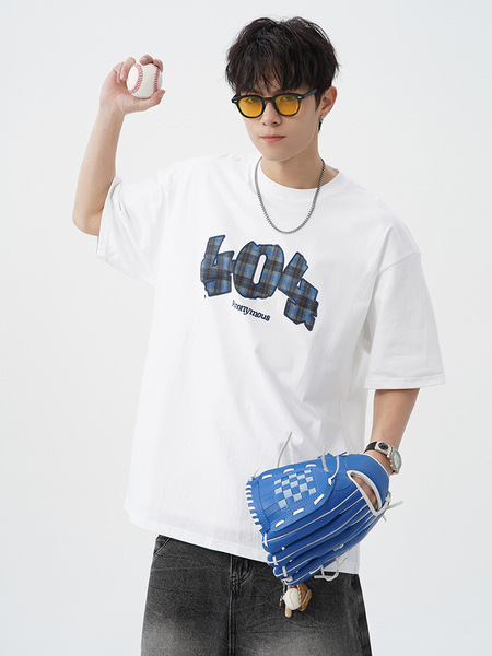 Summer Japanese cotton retro short sleeve T-shirt