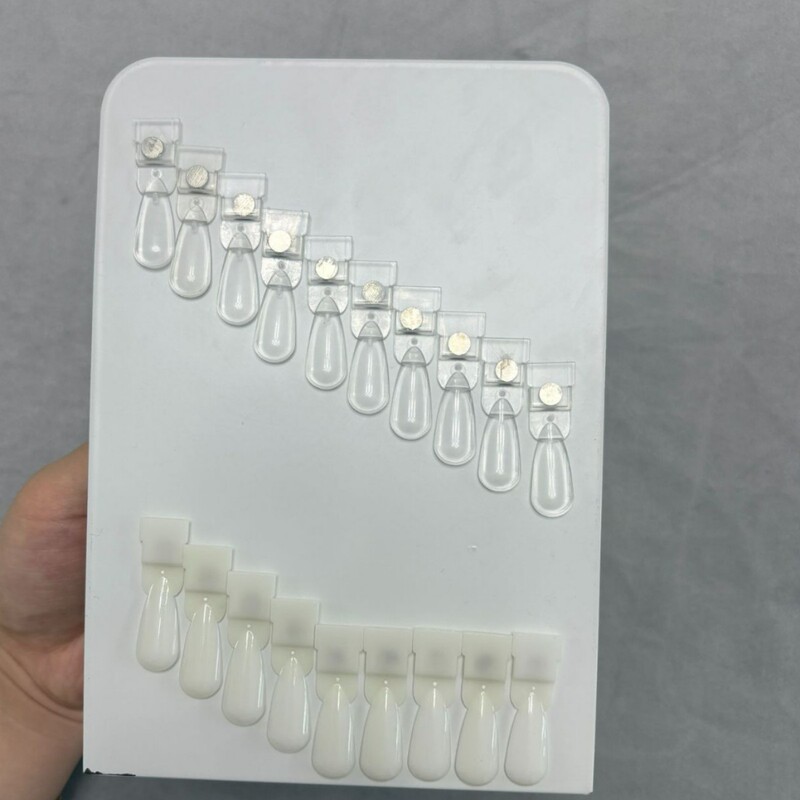 Magnetic Nail Polish Wearable Nail Polish Display Nail Polish White Transparent Removable Magnetic Nail Polish