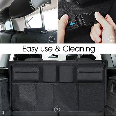 Car storage bag/box bag, car seat back