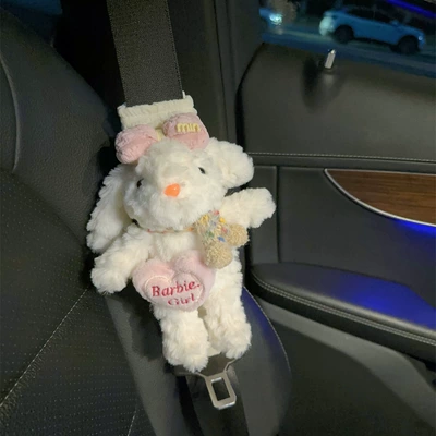 belt shoulder pad cute cartoon: Seat belt shoulder pad