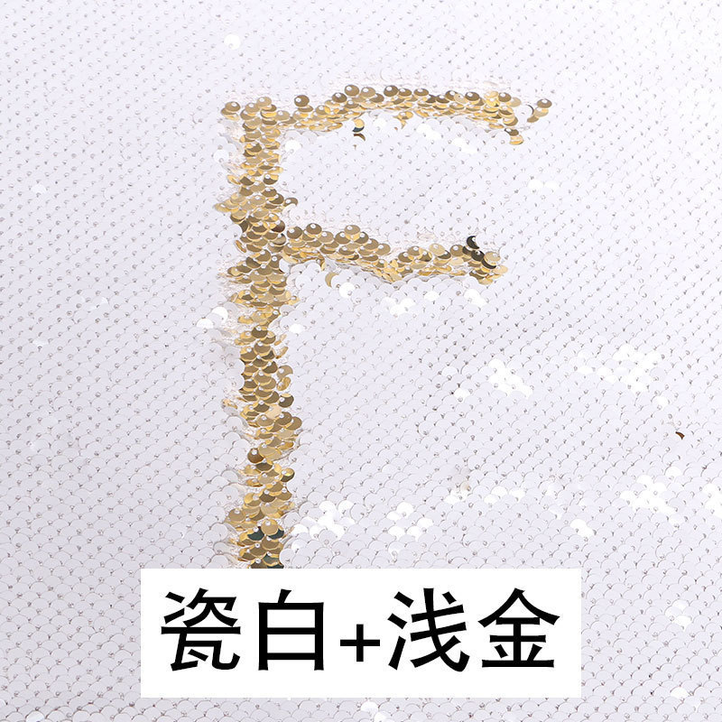 3MM亮片布料面料密网纱乱片婚庆装饰舞台背景布服装面料礼服桌布|undefined