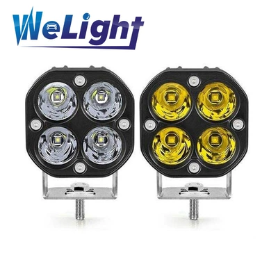 Car Led Work Light 40W Spotlight Off-Road Vehicle Modified Motorcycle Light Engineering Fog Light Atv Light Super Bright (İşçi projektorları)