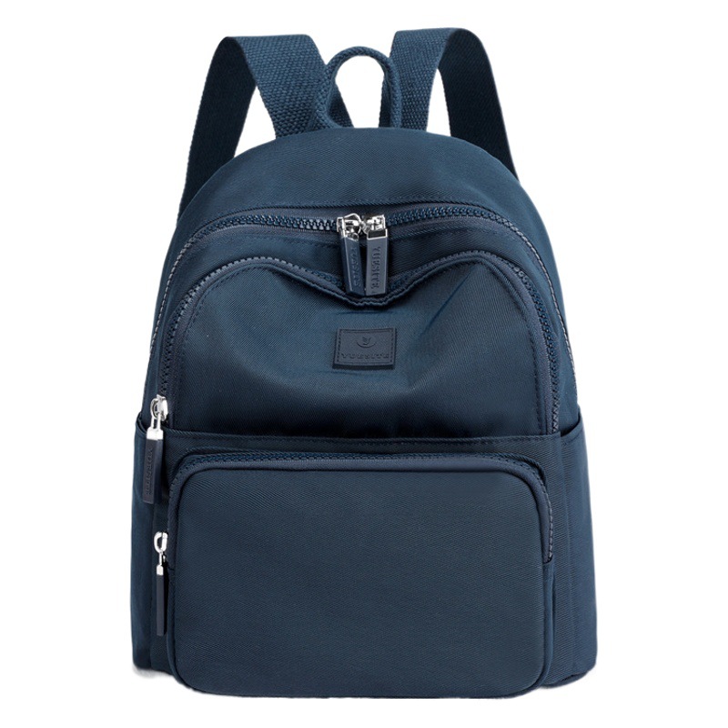 Women's fashion casual solid color backpack wholesale new Korean fashion college students travel large capacity small backpack