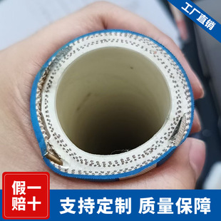 Hongchuang Supplies Alkali Corrosion Solvent Milk Wine Vinegar Sanitary Grade Spiral Steel Wire Suction and Exhaust Toluene Hose Rubber
