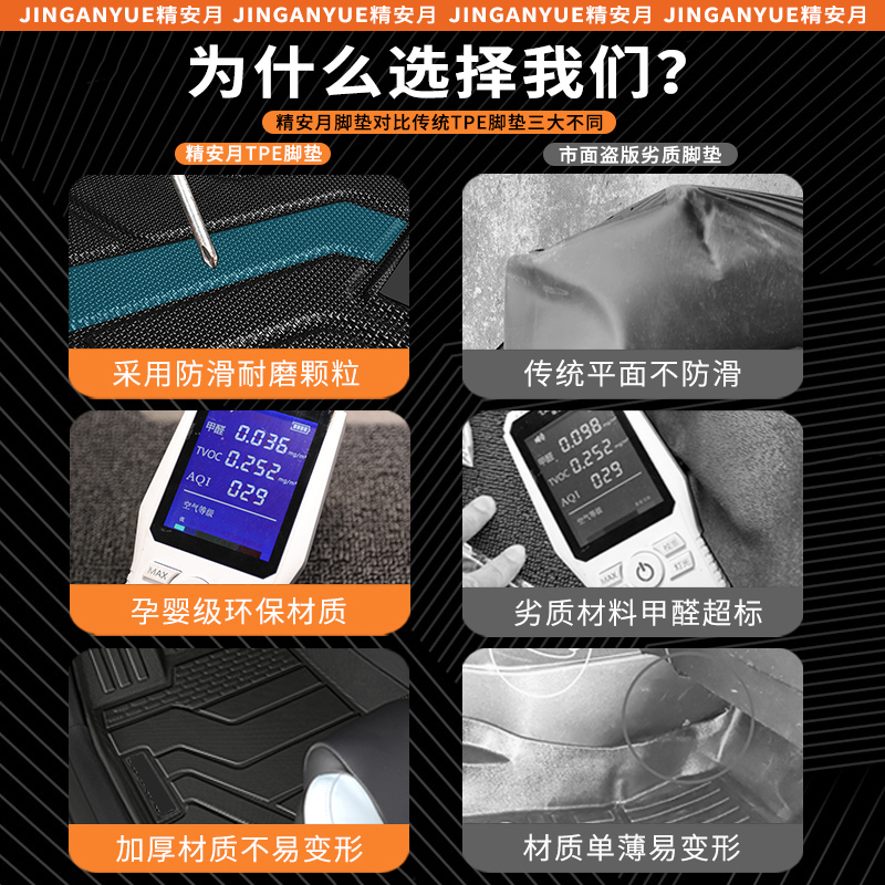 WULING PLANTRONICS 발 매트 가득 차있는 봉투 빙고 홍광 자동 용품 TPE 실크 링 2024 수정 24