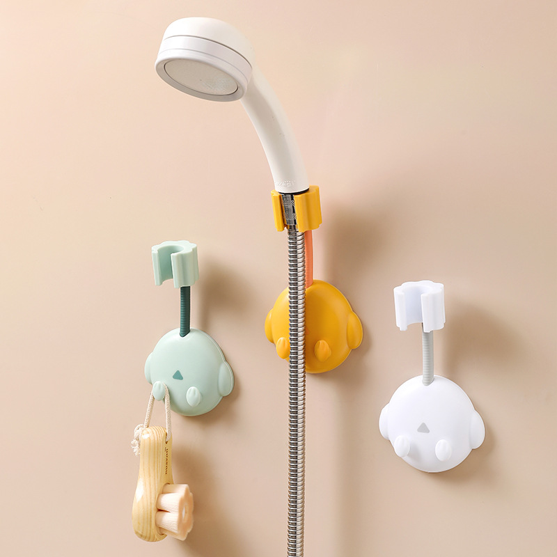 Ohoh Shower Rack,Punch-free Shower Head Bracket,Universal Adjustment,Multi-functional Shower Accessories Base Holder