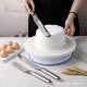 Factory wholesale 6 inch 8 inch 10 inch 12 inch stainless steel cake knife cake cream spatula baking scraper tool