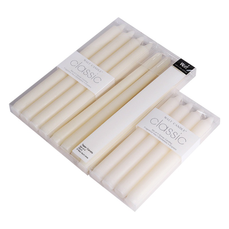 [Pequeña venta al por mayor] clásico/estilo europeo cera de varilla romántica decoración de la boda blanco marfil