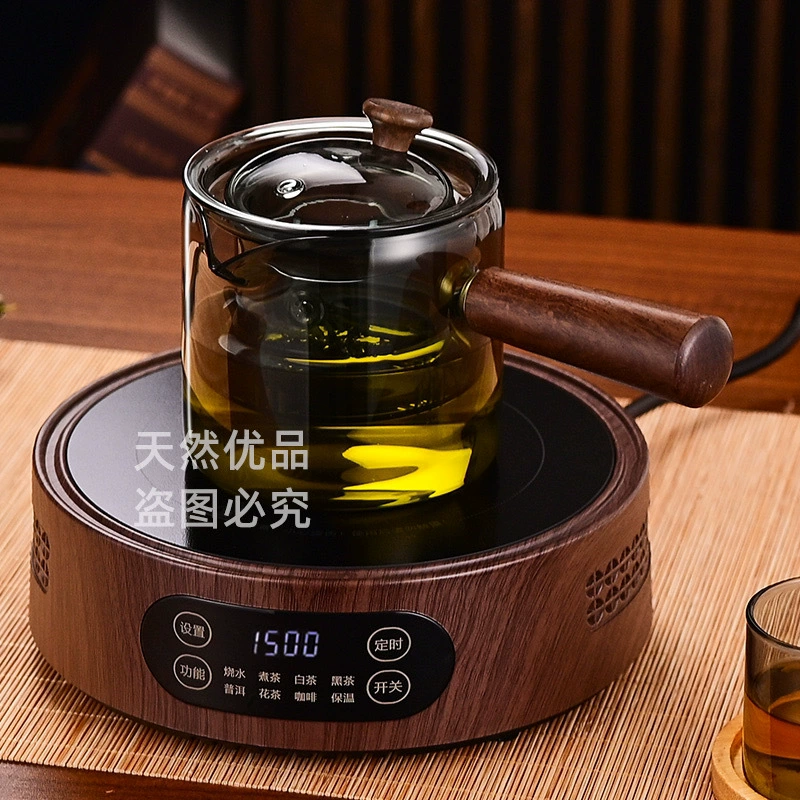 Michu 1500W электрическая керамическая плита с вентилятором, чайник-тип, бытовой оздоровительный чайник для на пару и подъёма, декоративный набор кастрюль