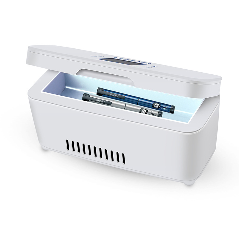 Caja de refrigeración a temperatura constante especial para insulina doméstica y automóvil con 6 paquetes de caja de refrigeración de insulina