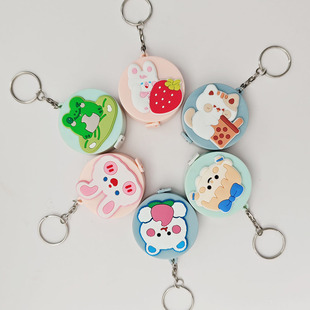 Cute Cartoon Mini Tape Measure, Multifunctional Portable Tape Measure, Soft Ruler, Clothing Measuring Ruler