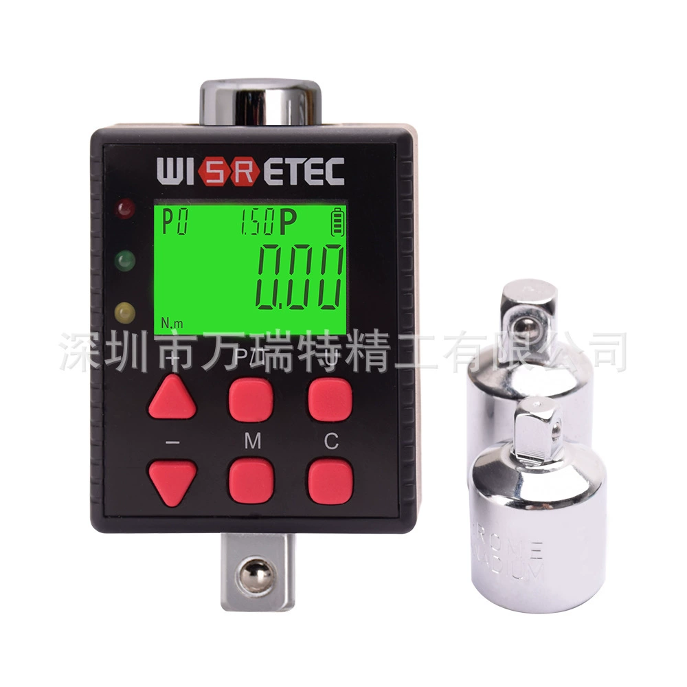Wisretec Высокоточный большой экран электронный цифровой дисплей измеритель крутящего момента 0,1-340 Нм крутящий момент шатунный ключ