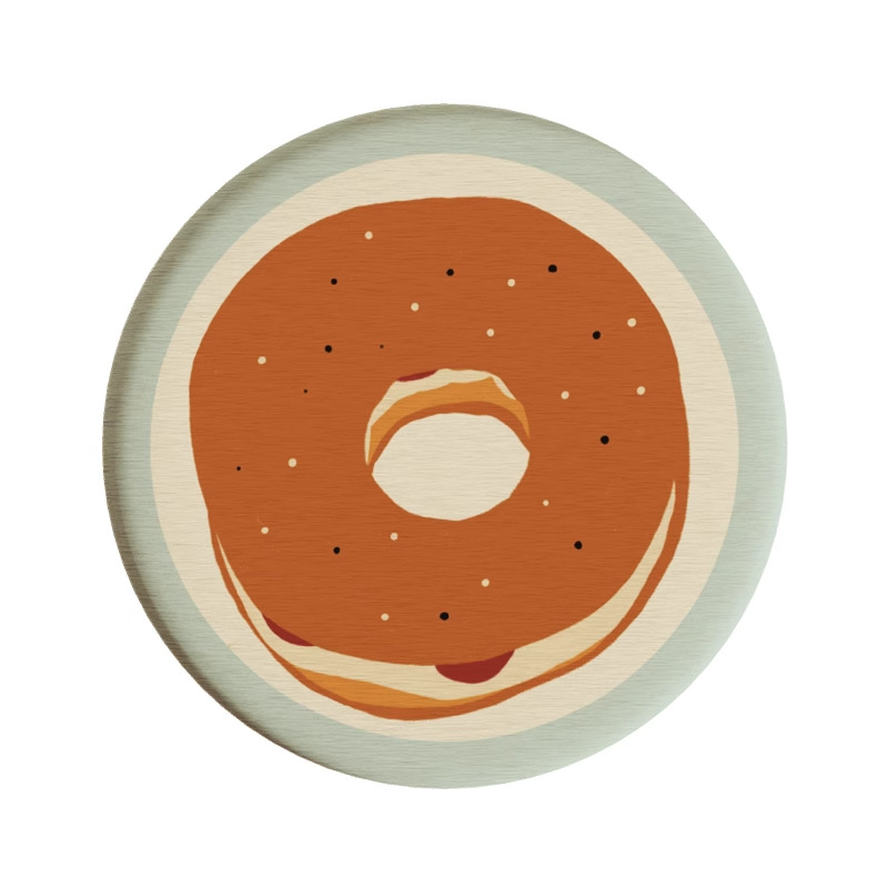 Posavasos de café de oficina de dibujos animados, posavasos de escritorio, posavasos de agua redondos, almohadillas absorbentes de agua de barro de diatomeas, encimera de secado rápido