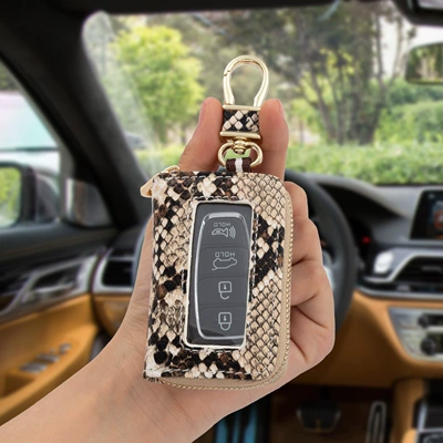 Car key bag Universal Car Key Bag Multi-Function - snake-print-window-key-bag