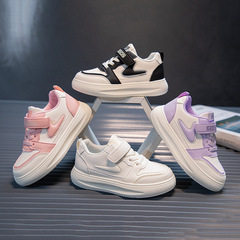 Children's board shoes for boys and girls, casual shoes for spring and autumn, new INSA student white shoes, versatile soft sole sports children's shoes