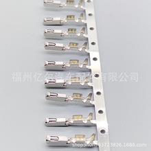 国产968220-1接线铜端子968221-1插簧插针 接插件DJ629-0.6*0.6A