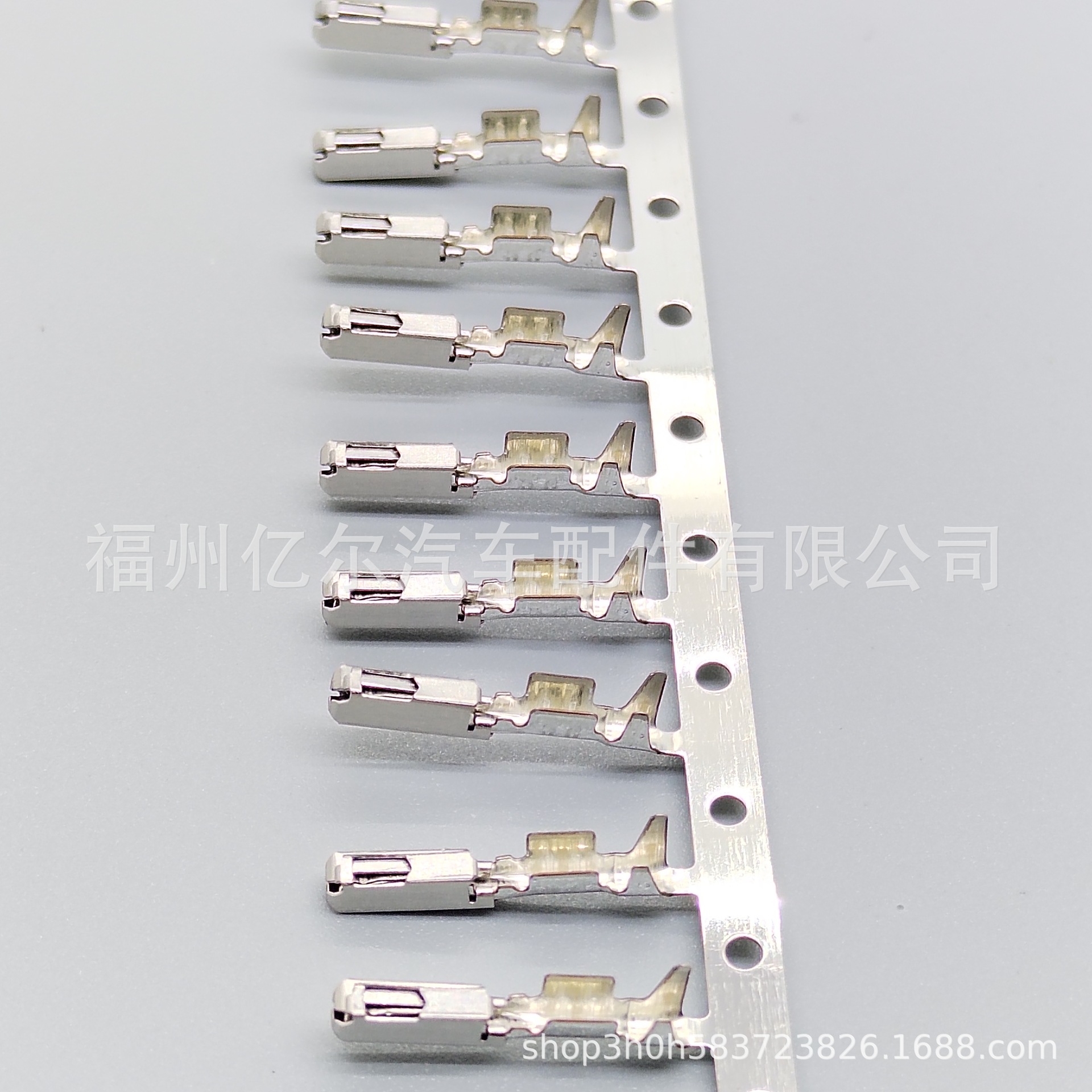 国产968220-1接线铜端子968221-1插簧插针 接插件DJ629-0.6*0.6A