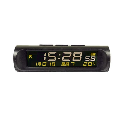 Car thermometer: date displays, and universal use in