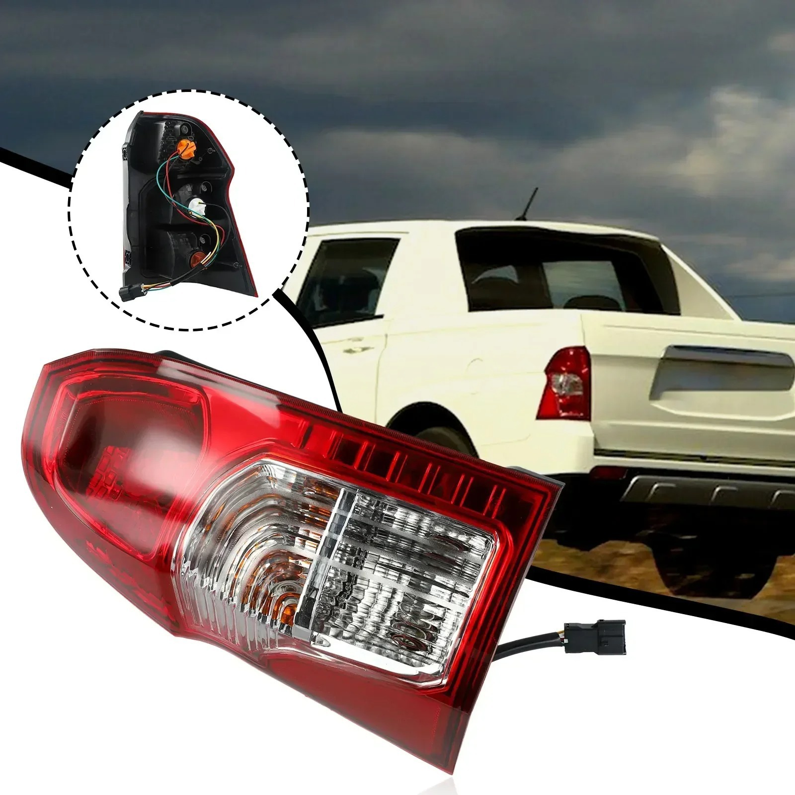 Ssangyong Aiten Pickup Rear Light Assembly Action Sports Rear Light