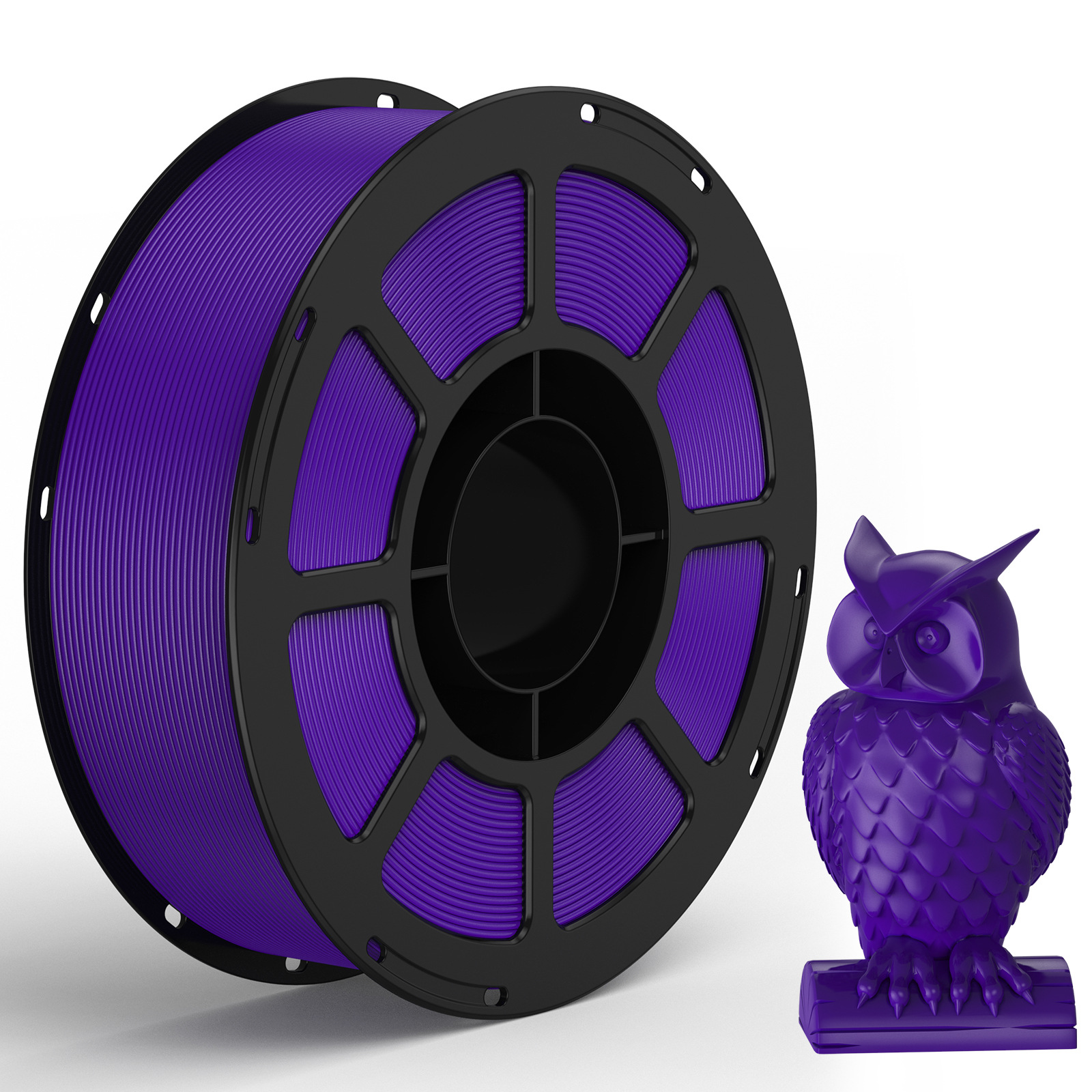 Coredi 3D Printer PETG Material consumible Impresión de alta velocidad 1,75 mm Cinta plana limpia degradable 1KG