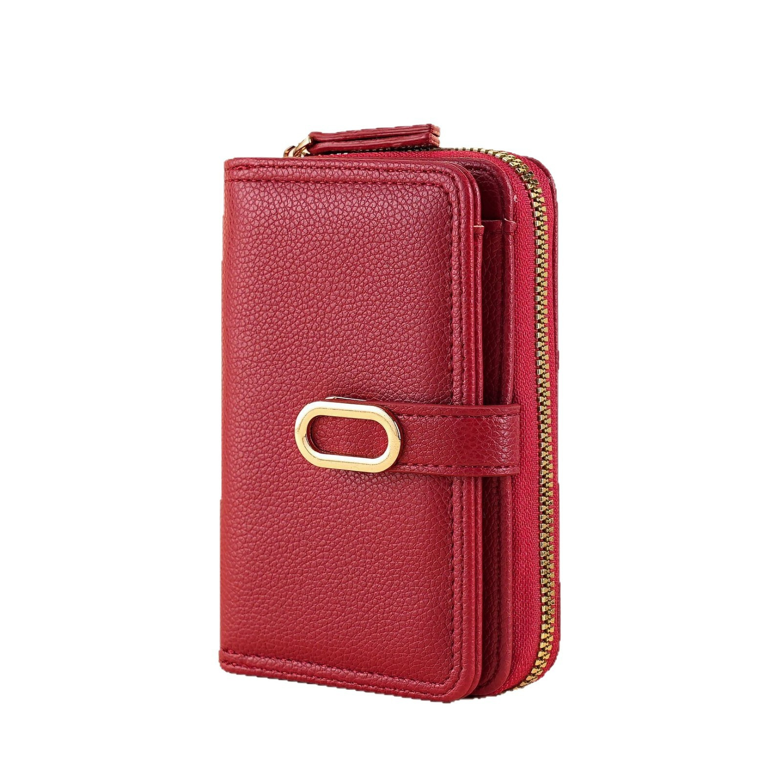 Nuevo clásico retro bolso de cambio simple monedero de color sólido mini bolso de monedas portátil bolso de tarjetas pequeñas