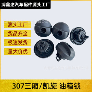 Applicable to Dongfeng Peugeot 307 sedan Dongfeng Citroen Triumph Fuel Tank Lock Fuel Tank Inner Cover Fuel Tank Cover
