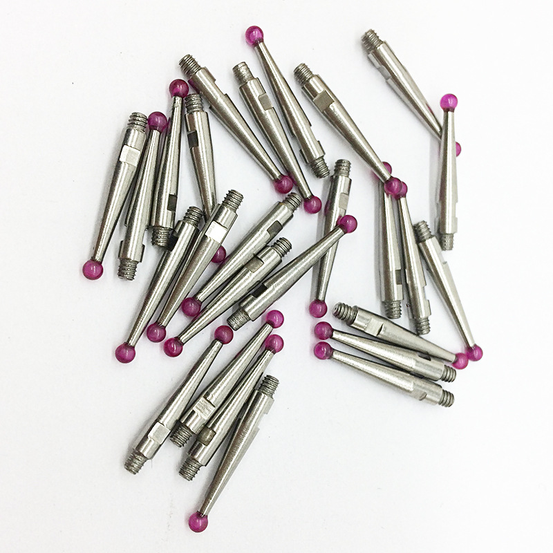 135供应红宝石测头1.6 红宝石针 百分表针 杠杆表针M1.4 2.0