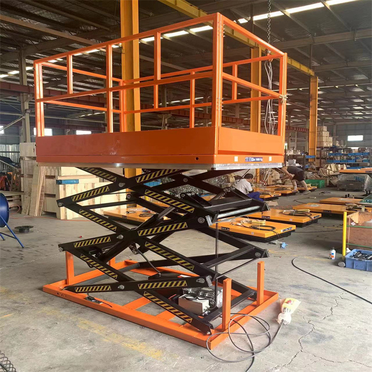 载重1吨-10吨 固定剪叉式升降机 电动液压升降平台 仓库仓房货物