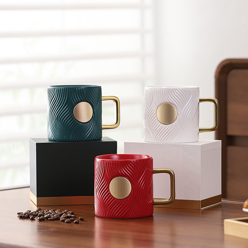 星巴杯子礼品实用高档客户咖啡杯开业伴手礼实用大气水杯印logo