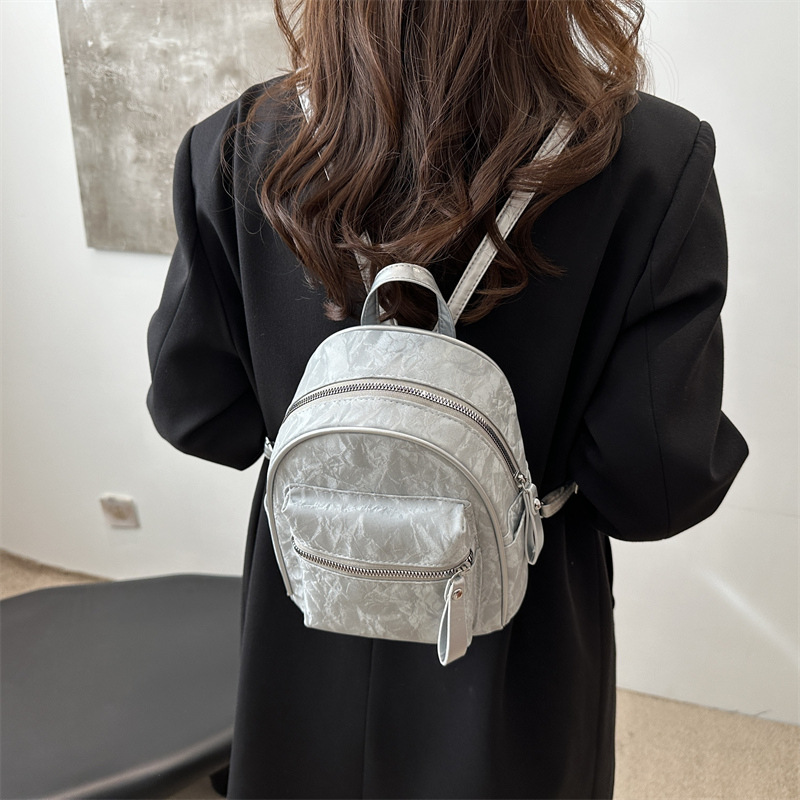 Bolsa de clase para estudiantes universitarios, dama 2024 nueva mini mochila pequeña, mochila de viaje universal