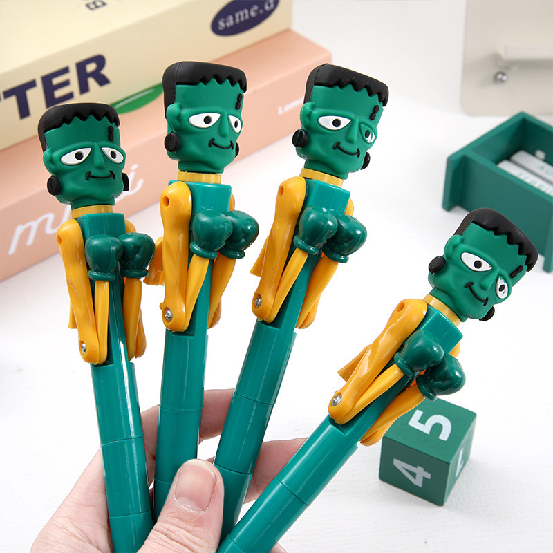 Bolígrafo de boxeo de modelado creativo transfronterizo, bolígrafo de descompresión complicado, estudiante de escuela primaria, juguete educativo, bolígrafo de agua, notas de estudiante, papelería