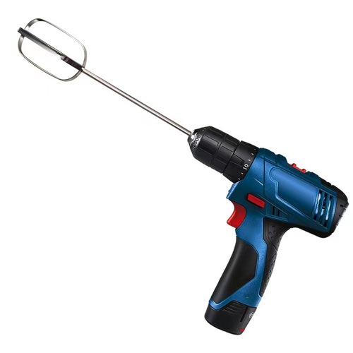 Commercial thickened 304 stainless steel extended version mixing batter sesame sauce hot pot base meat filling electric drill stirring rod