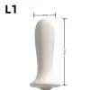 L1 white 10*2.8CM white long head