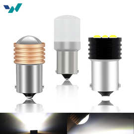 汽车LED转向灯泡1156 3030 6smd 1157刹车灯高亮倒车灯7440