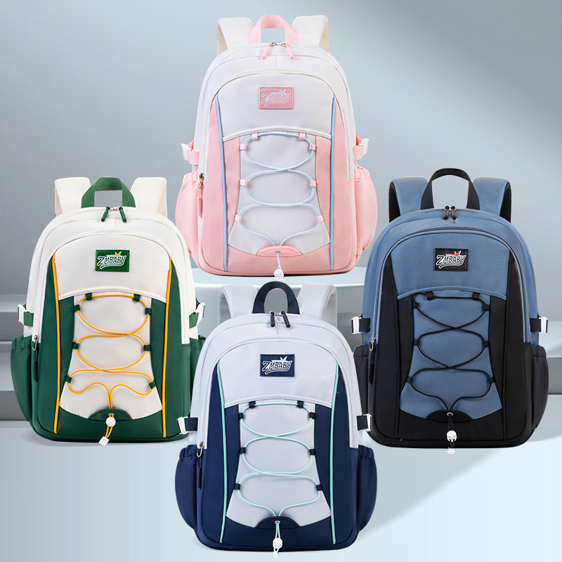 Sesame Baby Nuevo estilo para hombres y mujeres Bolso de viaje de corta distancia Mochila de equipaje Mochila ligera y de gran capacidad para la escuela secundaria
