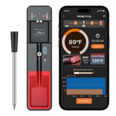 アマゾンの爆発知能無線bluetoothバーベキュー焼肉温度計家庭用卸売り