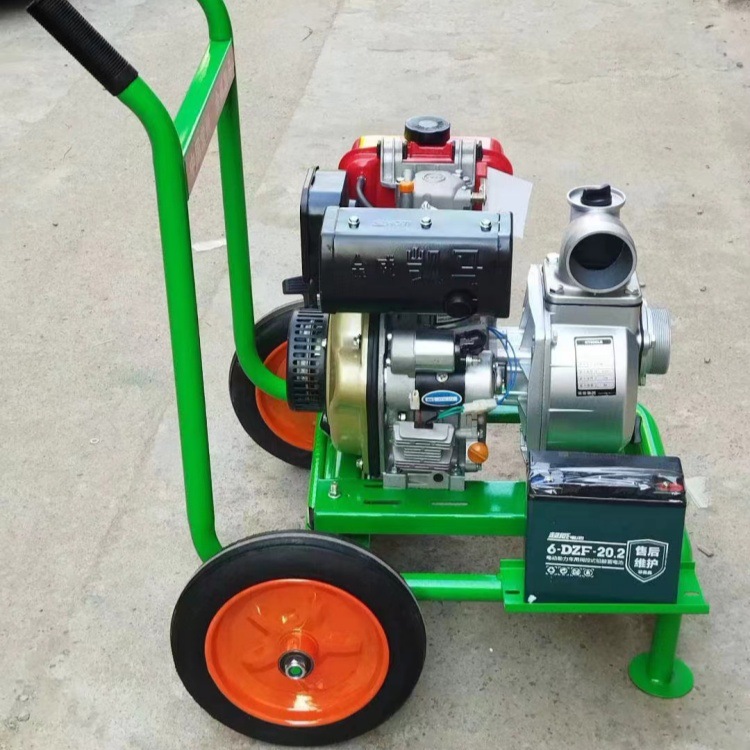 柴油机自吸泵 防汛抽水排污排涝高压抽水泵