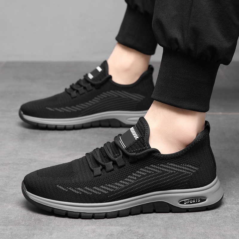 Zapatos de hombre de verano nuevos zapatos deportivos casuales de tendencia masculina multifuncional hueco transpirable malla zapatos de corrida de moda