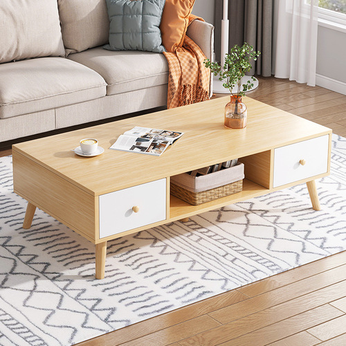 Coffee table table living room household small coffee table simple modern light luxury small apartment tea table Nordic small table sofa side table