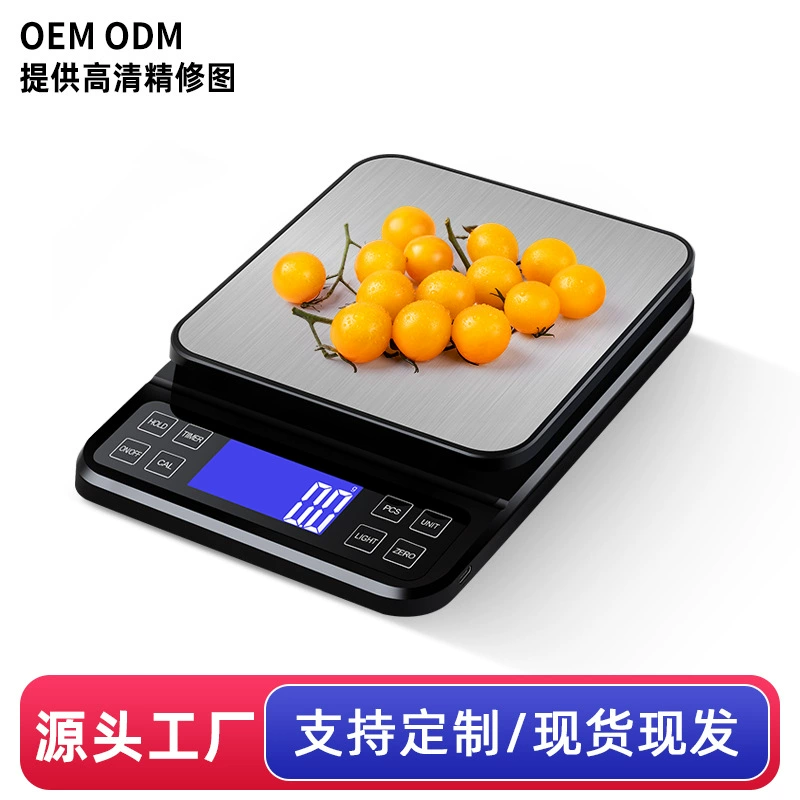 Бытовая нержавеющая сталь Пищевая шкала Высокая точность Электронные весы 5kg Малые настольные весы
