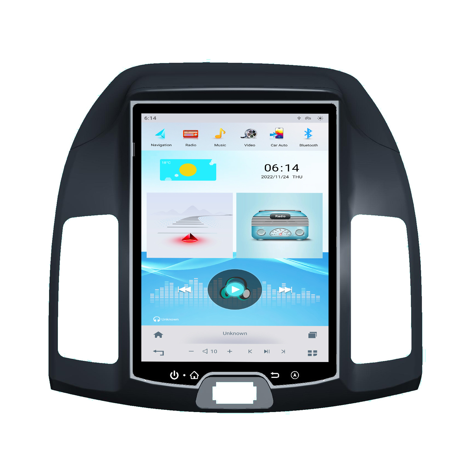 Shiyong Car Smart Navigation Android GPS for Elantra 2012 (Other Automotive Communications) - qualcomm-6125-octa-core-4g64g